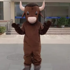 New Adult Halloween Character bison Christmas Dress Full Body Outfit Mascot Costume