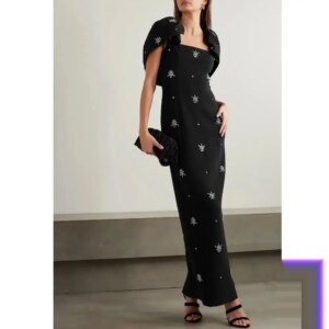 2024 NEW Dress Ankle Length Luxury Birthday Evening Dress Short Sleeves Summer Elegant Wedding Party Gowns For Women 2024