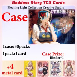New Floating Light Collection Creative Studio A5 Size Anime Card Swimsuit Bikini Booster Box Doujin Toy And Hobbies Gifts