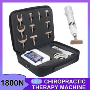 1800N Chiropractic Correction Adjusting Tool Spinal Therapy Machine Electric Chiropractic Correction 10 Heads Home Use Massager