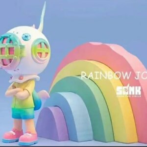 Sank Toys Sank The Child Little Sank Rainbow Boy Resin Painted Collection Figurine Figure Model Statue