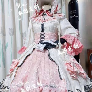 Cos-Mart [Customized] Game Arknights Eyjafjalla Cosplay Costume Sweet Gorgeous Lolita Dress Activity Party Role Play Clothing