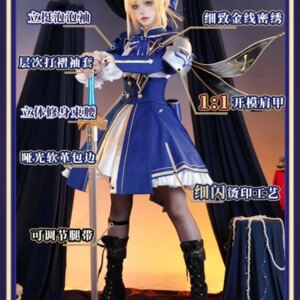 ViVi-Cos Honkai: Star Rail Fate Saber Cosplay Costume Cos Game Anime Party Uniform Hallowen Play Role Clothes Clothing