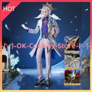 [Custom Made] Game Honkai Star Rail Sunday Cosplay Costume Fancy Party Suit Halloween Carnival Uniforms Anime Clothing