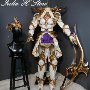 Irelia H Store Diana from LOL Empress Diana Prestige Cosplay Costume for women full set High Quality private Customized