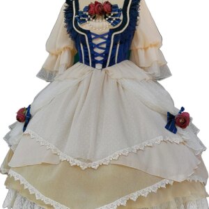 Miss Snow ~ Sweet Lolita Corset Split Lolita Skirt Top & Skirt Set by Infanta