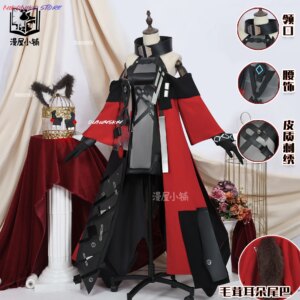 Game Arknights Angelina Gilberta 코스프레 Costume Roleplay Outfit Woman Carnival Dress Hallowen Play Role Clothes Clothing