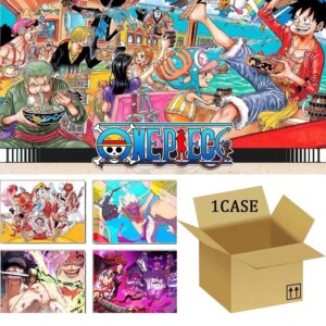 Wholesales One Piece Collection Cards Jinguo Studio A4 Artist Collection Card One Piece Booster Box Toy And Hobbies Holiday Gift