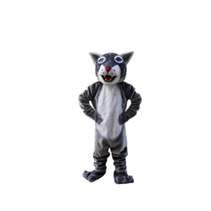 wild cat mascot bobcat costume leopard panther cartoon character cosplay fancy dress carnival costume anime theme 1124