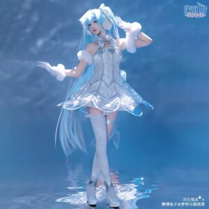 Anime Mikuu Cos Cosplay Costume Anime Snow Future 2025 Symphony Orchestra Dress Halloween Costume Female