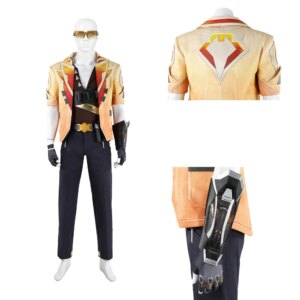Disguise Game VALORANT Anime Cosplay Costume Fantasia Tejo Adult Men’s Top Pants Coat Halloween Christmas Costume