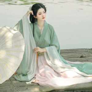Hanfu female waist skirt Chinese style ancient clothing daily