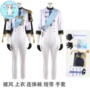[Customized] Edmond Cosplay Nu: Carnival Cosplay Costume Custom Size Game Nu: Carnival Edmond Cosplay Nu Carnival Halloween