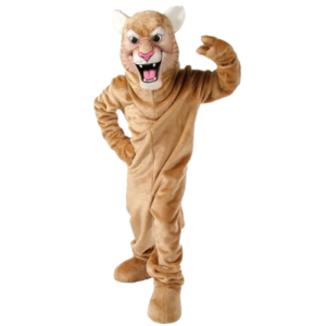 Hot Sale Leopard Panther Cat Cougar Mascot Costume Adult Size Mascotte Mascota Outfit Suit Fancy Dress SW656