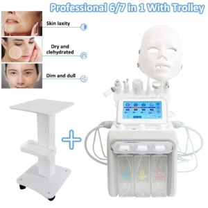 7 in 1 Hydra Dermabrasion Machine Deep Cleansing Face Peeling Anti-aging Hydrogen Oxygen Small Bubble Facial Cleanser Machine