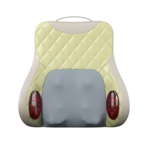Multi-functional lumbar massager shoulder neck waist back hip leg knead beat vibration massage cushion electric pillow