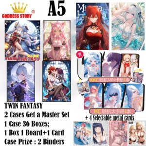 TWIN FANTASY A5 Board Goddess Story Collection Anime Games Girl Party Swimsuit Party Doujin Toys Hobby Gift