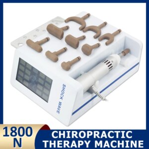 1800N Electric Chiropractic Adjusting Tools 10 Heads Professional Spine Correction Gun Pain Relief Massage Equipment