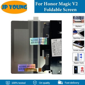 Original 7.92″ Foldable LCD For Huawei Honor Magic V2 LCD Display Touch Screen VER-AN10 Digitizer Assembly Replacement Part
