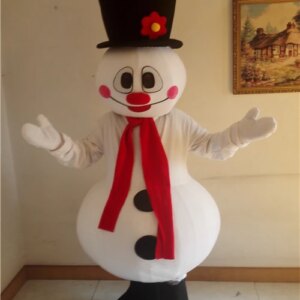 mascot snowman mascot costume custom fancy costume anime cosplay kits mascotte carnival costume927