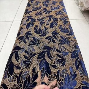 African Lace Fabric 2025 Sequins Beaded Embroidery Groom Nigerian Bridal High Quality French Tulle For Women Party Evening Dress
