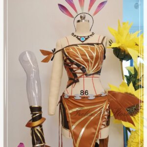 Irelia H Store Custom size made LOL Cosplay the Curious Chameleon Neeko Cosplay Costume full set tail