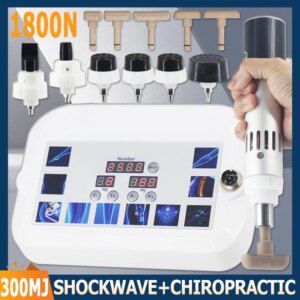 Shockwave Therapy Machine 300MJ For ED Treatment Erectile Dysfunction And Body Pain Relief Massage Relaxation 1800N Chiropractic