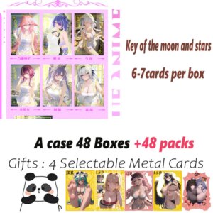 New Goddess Story Collection Card Key of the moon and stars Hobby Collection Card Anime Doujin Booster Box Rare Cards Toy Gifts