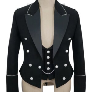 GUDC-001 WWII German Elite Officer Gabardine MeElite Dress and Vest