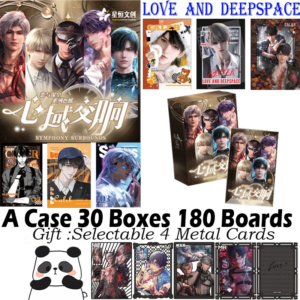 Newest A6 Size LOVE AND DEEPSPACE Card Hobby Game Manfu Collection Card Husbando Card Shen Xinghui Doujin Toys Card Gifts