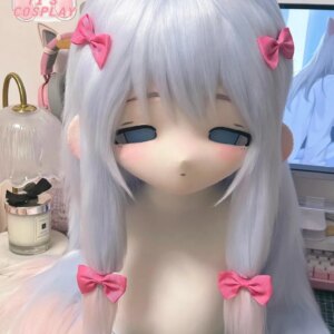 Yis cosplay Custom Furry head Kigurumi Head Cosplay Kemono Fursuit Handmade Headsets Beast Customized Fursuit Kemono Head