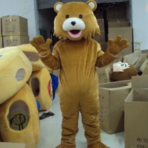 New Adult Hot Sale Foam Cute PEDO BEAR Cartoon Mascot Costume Plush Christmas Fancy Dress Halloween Mascot Costume