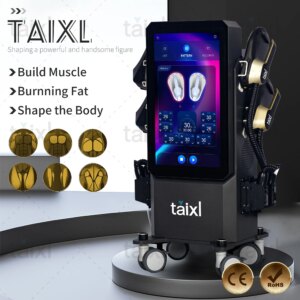 Professional TAIXL Ultra Pro Sculpting RF Fat Loss Build Muscle Machine ABS Muscle Stimulator EMS Body Slimming Muscle Toning
