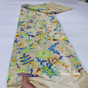 Latest African Velvet Lace Fabric 2024 High Quality Nigerian Sequins Velvet Lace Fabric French For Sewing Party Wedding Dress