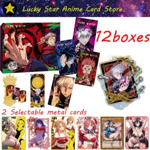 VIKA 2025 New Jujutsu Kaisen Collection Card JJK Booster Box TCG CCG Card Gojo Satoru Nanami Sukuna Hobbies Chrismas Gift