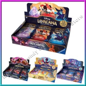 TCG English Original Version Disney Lorcana – The First Chapter Booster Box Cards Rare Collection Card
