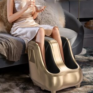High Design Heating Heating Legs Massage Device, Automatic Kneading Foot Massage Machine, Muscle Relax Foot Calf Massagers