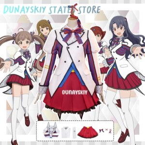 Mogami Shizuka Role Game THE IDOLM@STER MILLION LIVE! All Staff Cosplay Costume Lolita Skirt Women’s Dresses Anime Outfits Suits