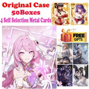 2024 Lastest Wholesale A5 Size Lingka D Disk Collection Card Board Shenhe Shinobu Goddess Story Waifu Doujin Toys