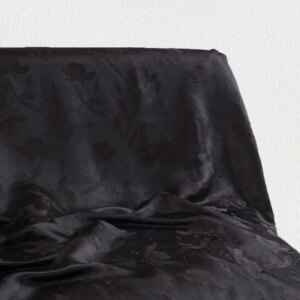 High Quality Real Silk 50Momme Summer Fragrant Cloud Yarn Top Cheongsam Fabric Crack Clothing DIY Dress Cloth