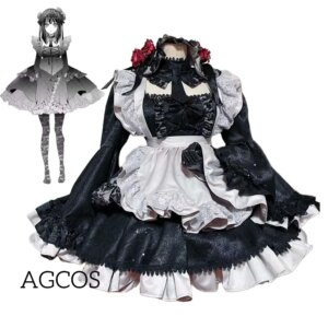 AGCOS Custom Size Kitagawa Marin Cosplay My Dress-Up Darling Cosplay Costume Christmas Lolita Dress Customized Cosplay