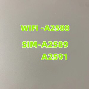 Back Cover Battery Housing Case For iPad Air 5 10.9 inch 2022 A2588 A2589 A2591 3G WIFI version Back housing replacement