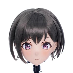 Full headband lock Customize Full Crossdress Doll Resin Masks Cartoon Character Kig Cosplay Japanese Anime Kigurumi Masks