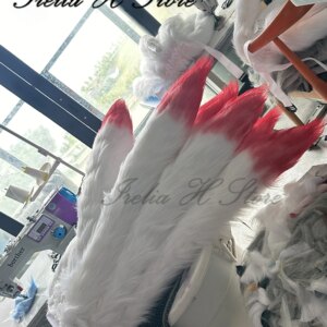 Irelia H Store LOL Immortalized Ahri Cosplay props New skin nine tails two colors versions
