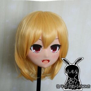 (RB677)Quality Handmade Female/Girl Resin Japanese Anime Cartoon Character Cosplay Rumia Kigurumi Mask