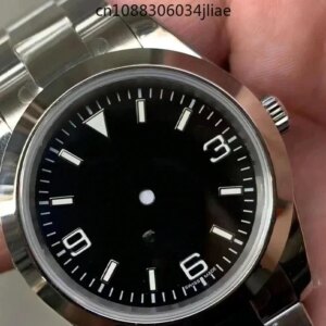 Assembly Watch Mechanical Grid Magnetic Case Accessories 2824 2836 Movement Case All Steel Sapphire 41