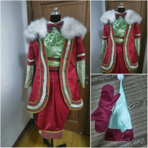 2024 New Custom-made Victorian Dress Christmas Cosplay  dresses V-017