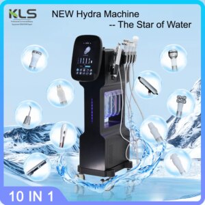 Multifunction 10 In 1 Face Hydra Beauty Skin Care Machine Oxygen Bubble Jet Peeling Facial lifting Cleaning Spa Machine