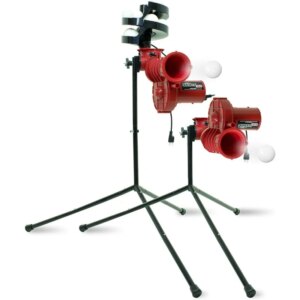 Heater Sports Slider Lite 360 Baseball Pitching Machine with Automatic Ball Feeder – Accurate 360-Degree Delivery