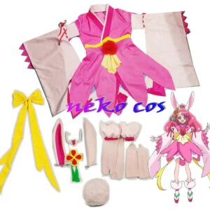 nekocos Healin’Good♡Pretty Cure Hanadera Nodoka Cure Grace  Cosplay   clothing Custom Size